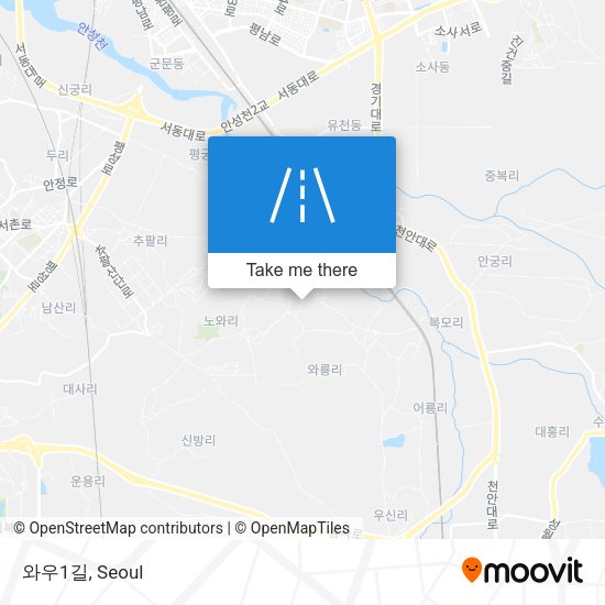 와우1길 map