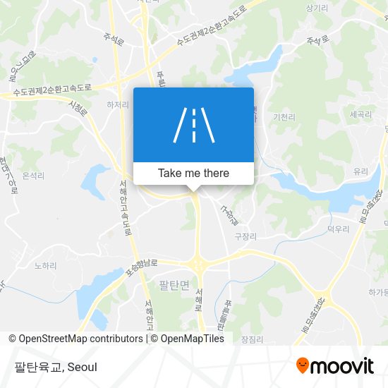 팔탄육교 map