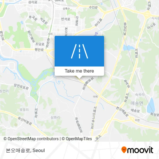 본오매송로 map
