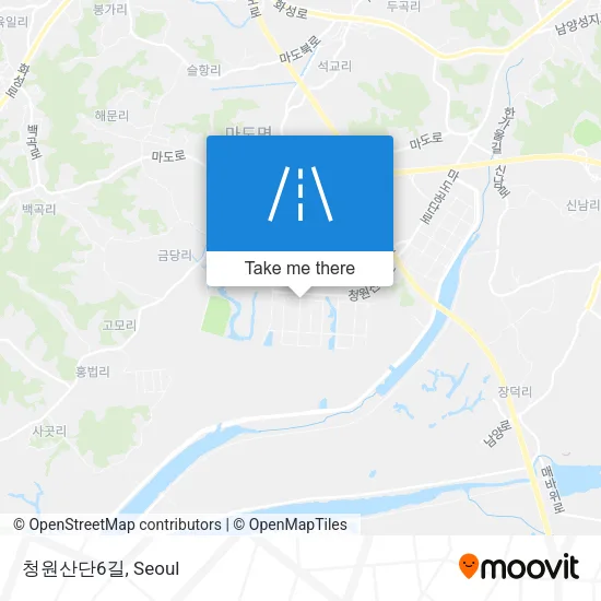 청원산단6길 map