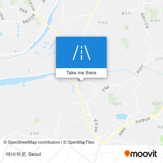 매바위로 map