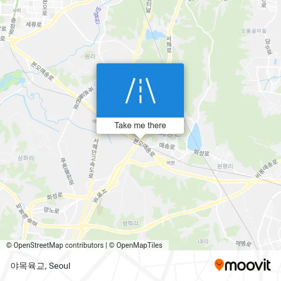 야목육교 map