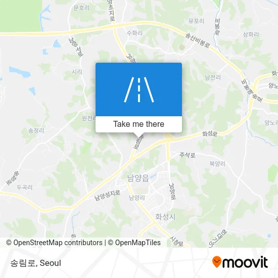 송림로 map