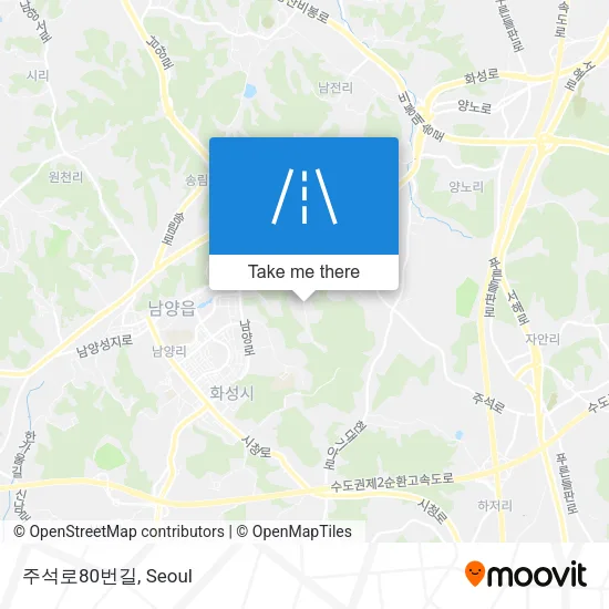 주석로80번길 map