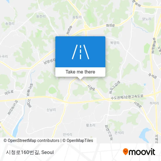 시청로160번길 map