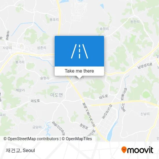 재건교 map