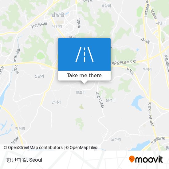 항난파길 map