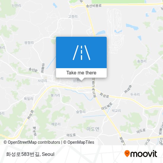 화성로583번길 map