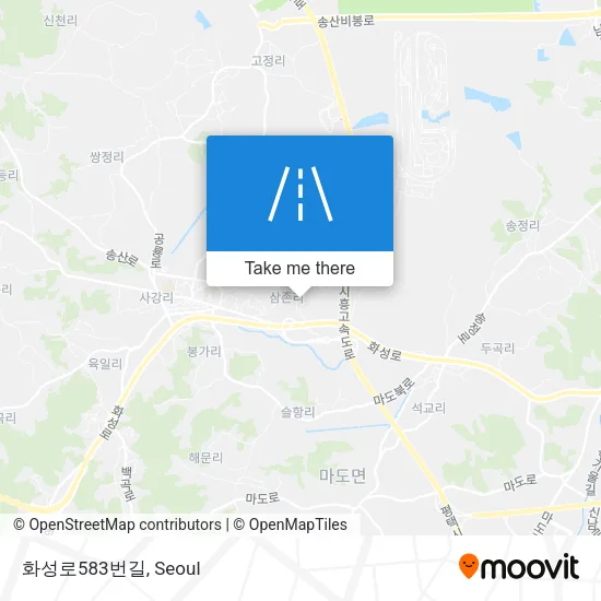 화성로583번길 map