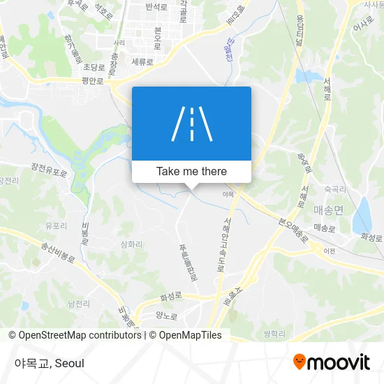 야목교 map