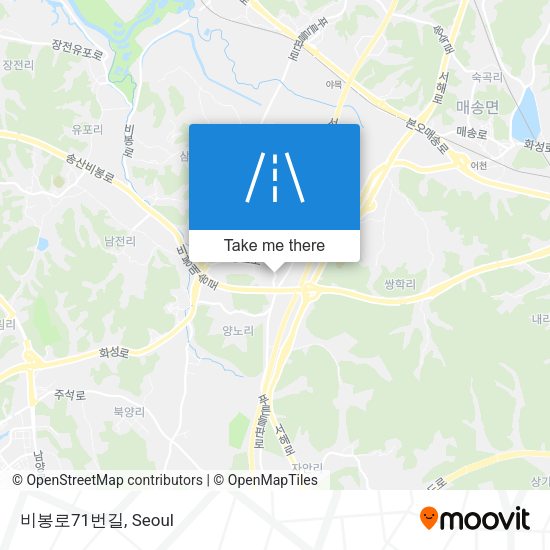 비봉로71번길 map