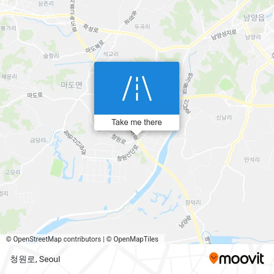 청원로 map