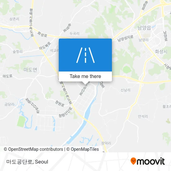 마도공단로 map