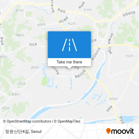 청원산단4길 map