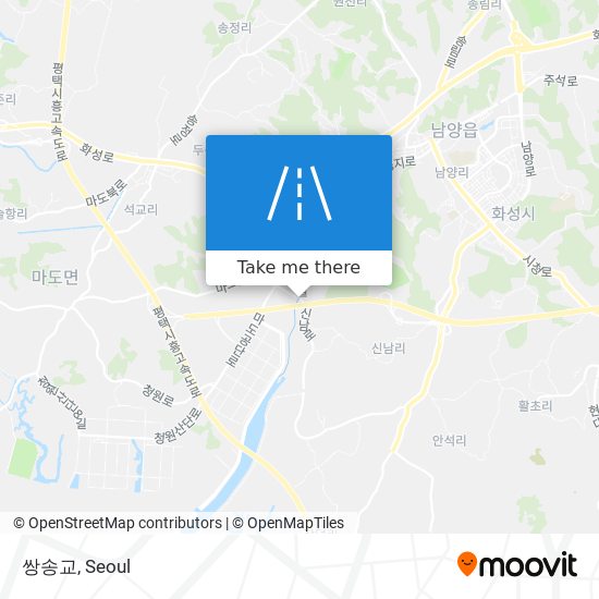 쌍송교 map