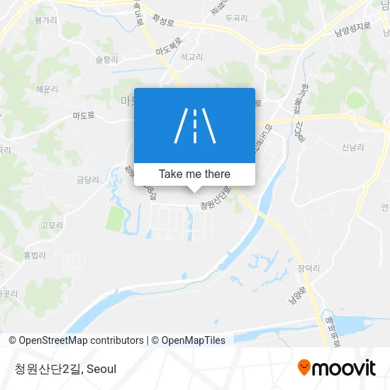 청원산단2길 map
