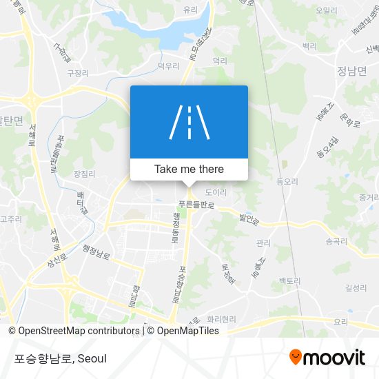포승향남로 map