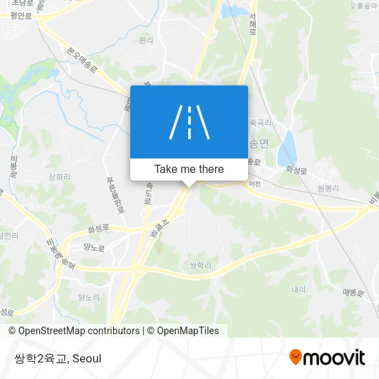 쌍학2육교 map