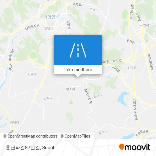 홍난파길87번길 map