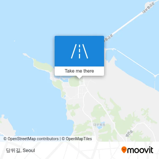 당뒤길 map