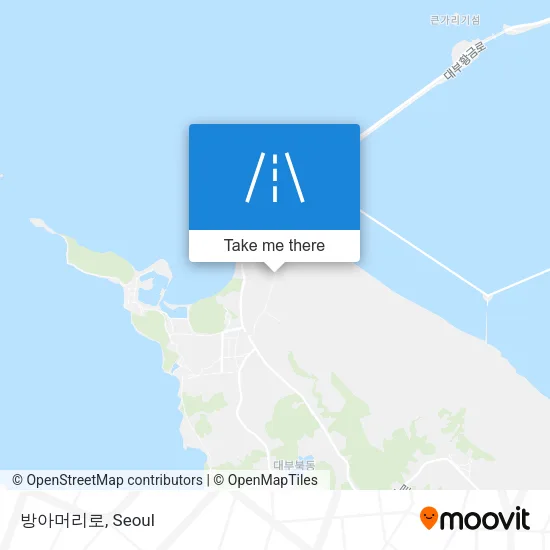 방아머리로 map