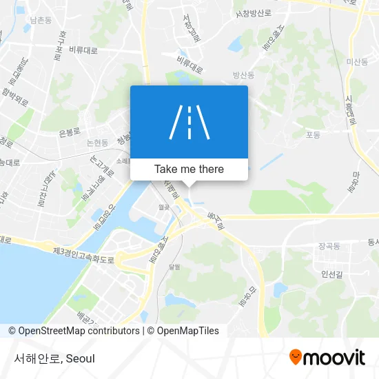 서해안로 map