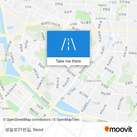 샘말로21번길 map
