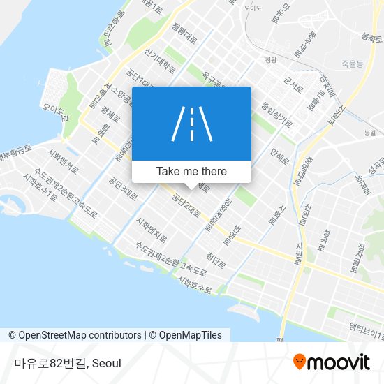 마유로82번길 map