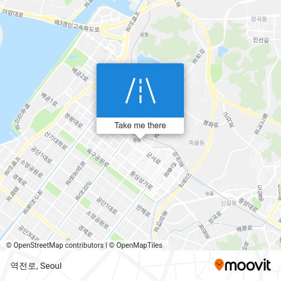 역전로 map