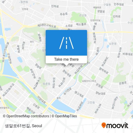 샘말로61번길 map
