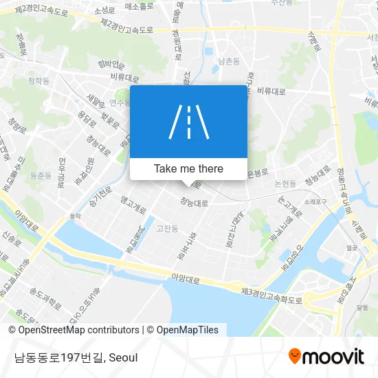 남동동로197번길 map