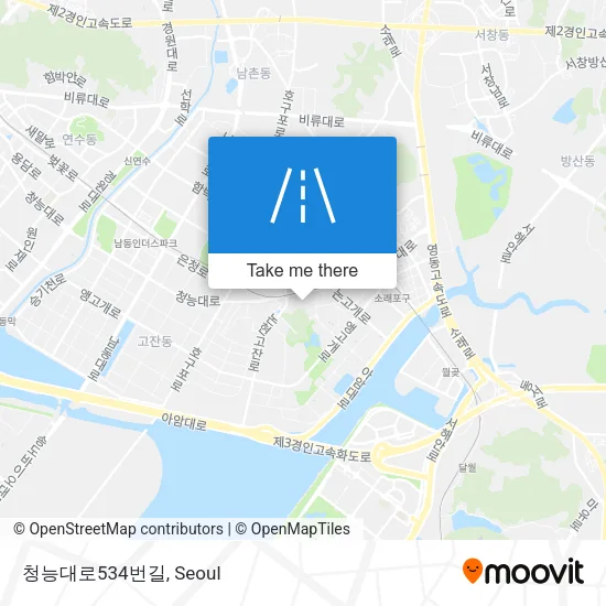 청능대로534번길 map