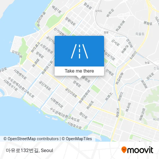 마유로132번길 map