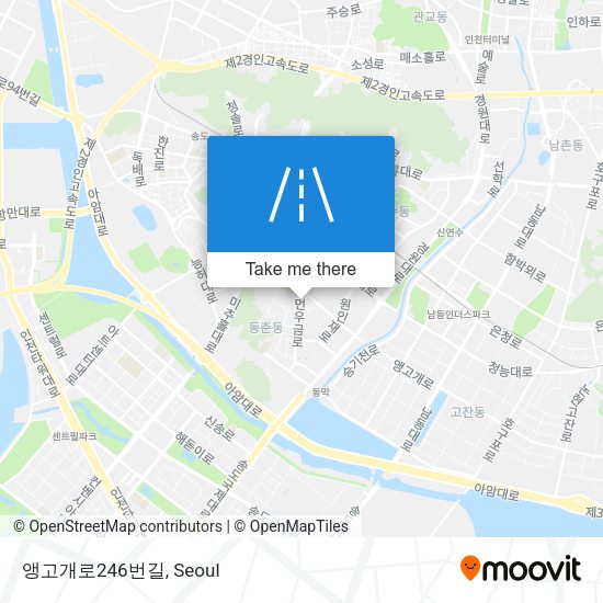 앵고개로246번길 map