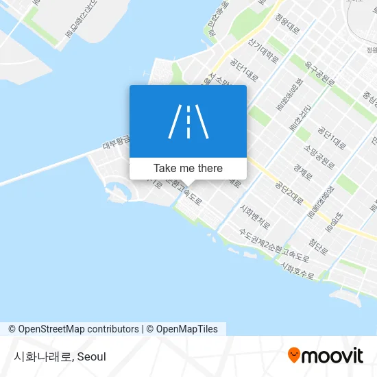 시화나래로 map