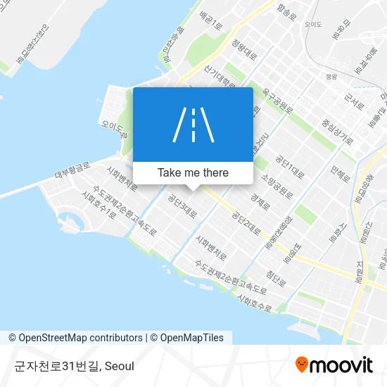 군자천로31번길 map