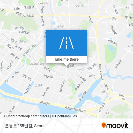은봉로255번길 map