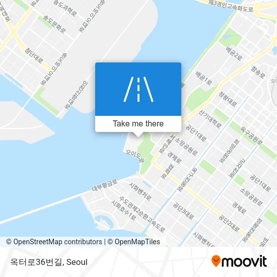 옥터로36번길 map