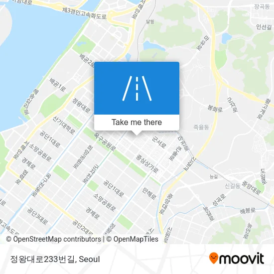 정왕대로233번길 map
