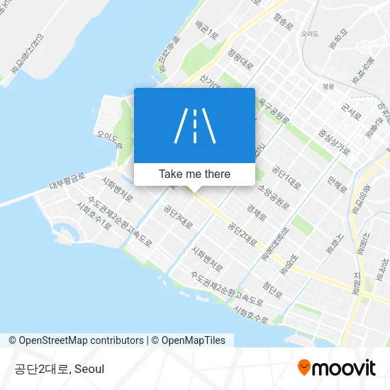 공단2대로 map