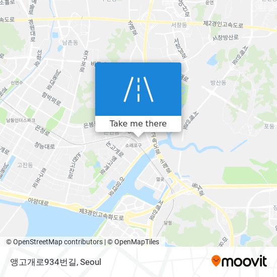 앵고개로934번길 map