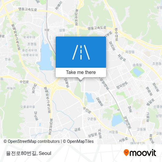 율전로80번길 map