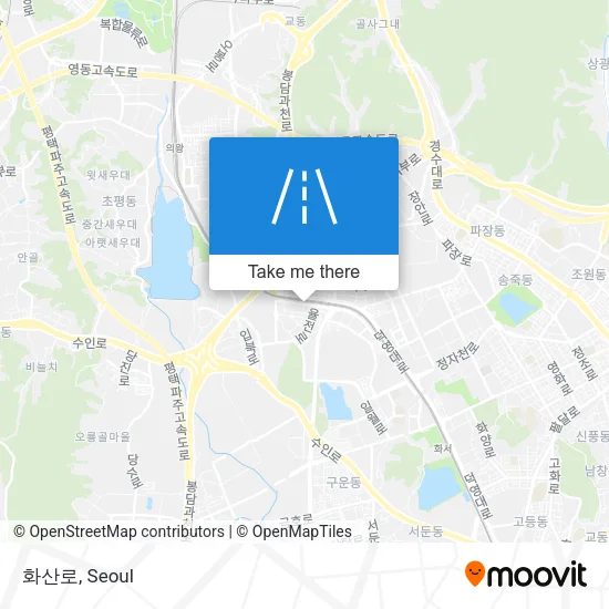 화산로 map