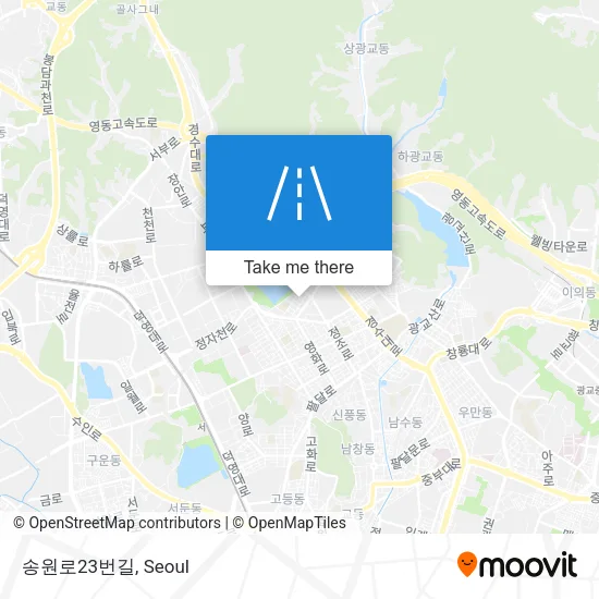 송원로23번길 map