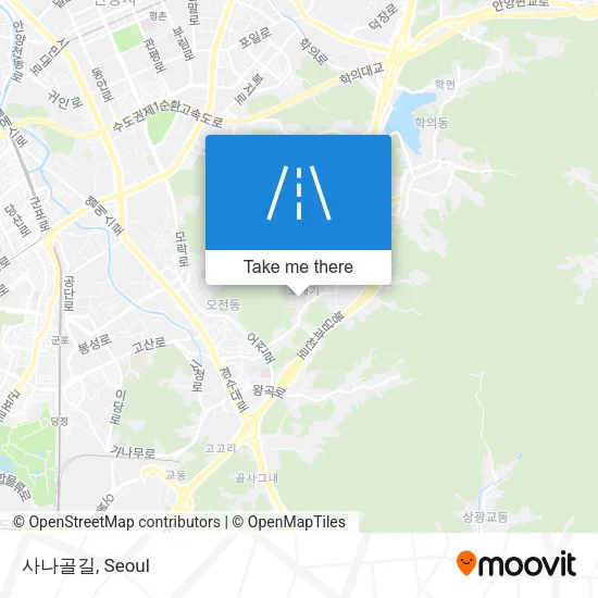 사나골길 map