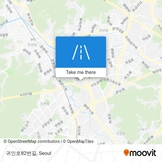귀인로82번길 map