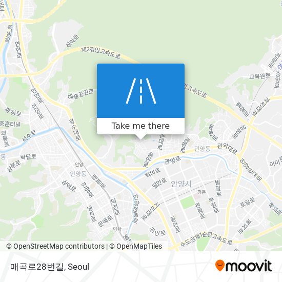 매곡로28번길 map