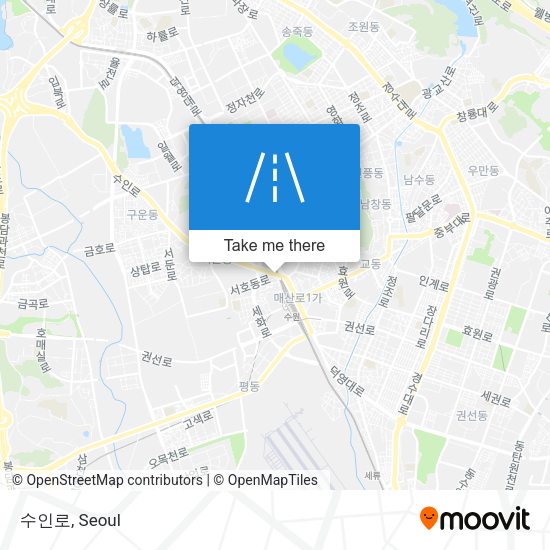수인로 map