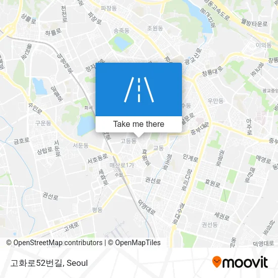 고화로52번길 map