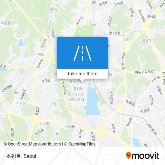 초평로 map